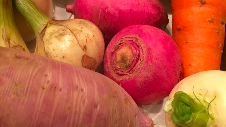 「有機野菜」、入りました！