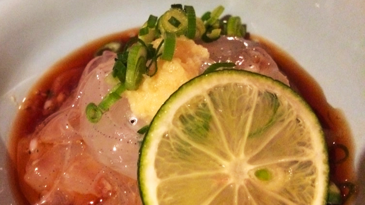 本日のおすすめ「のれそれポン酢」